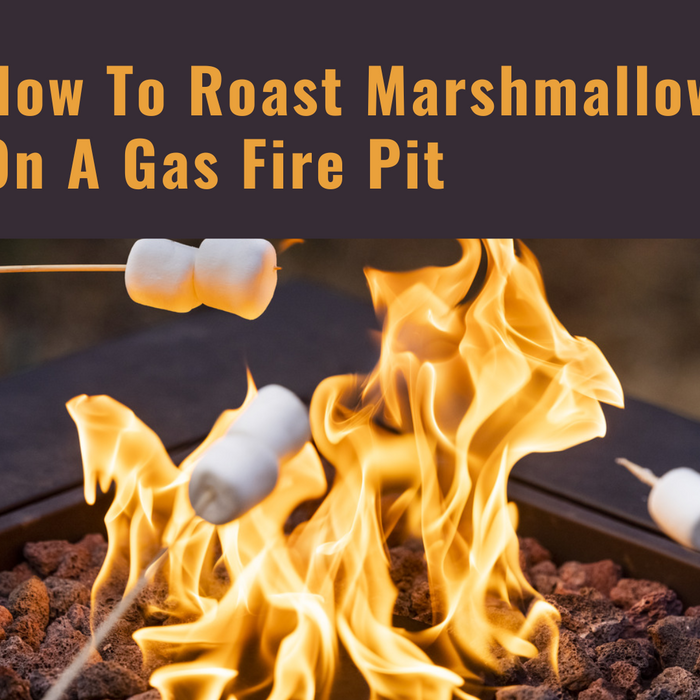 How To Roast Marshmallows on a Gas Fire Pit