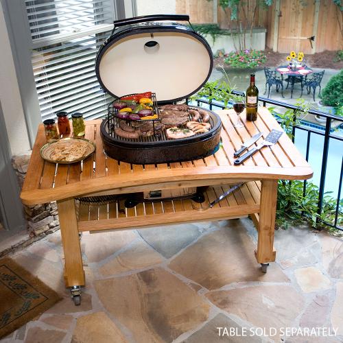 Primo Oval Large 300 Charcoal Ceramic Kamado Grill