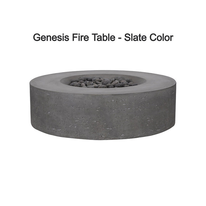 Pyromania Fire Genesis Round 41-Inch Concrete Fire Pit