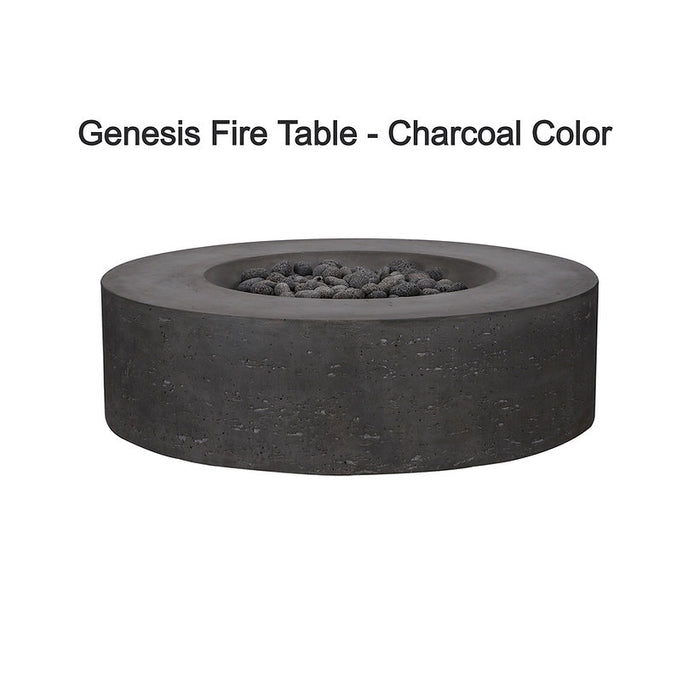 Pyromania Fire Genesis Round 41-Inch Concrete Fire Pit