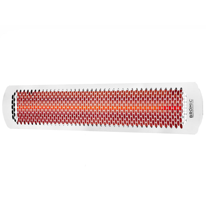 Bromic Tungsten Smart-Heat 44-Inch 4000W Dual Element 277V Electric Infrared Patio Heater - BH0420042