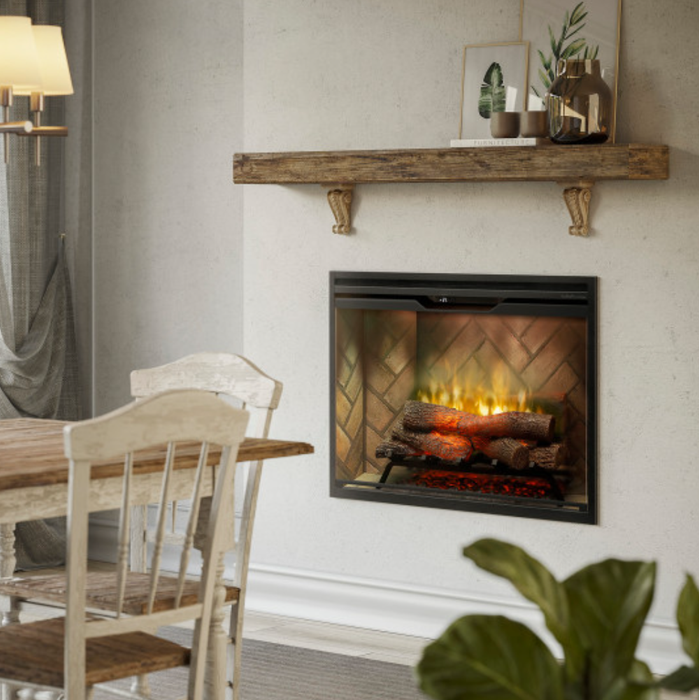 Dimplex Revillusion 36 Inch Built-In Electric Firebox Herringbone 500002400