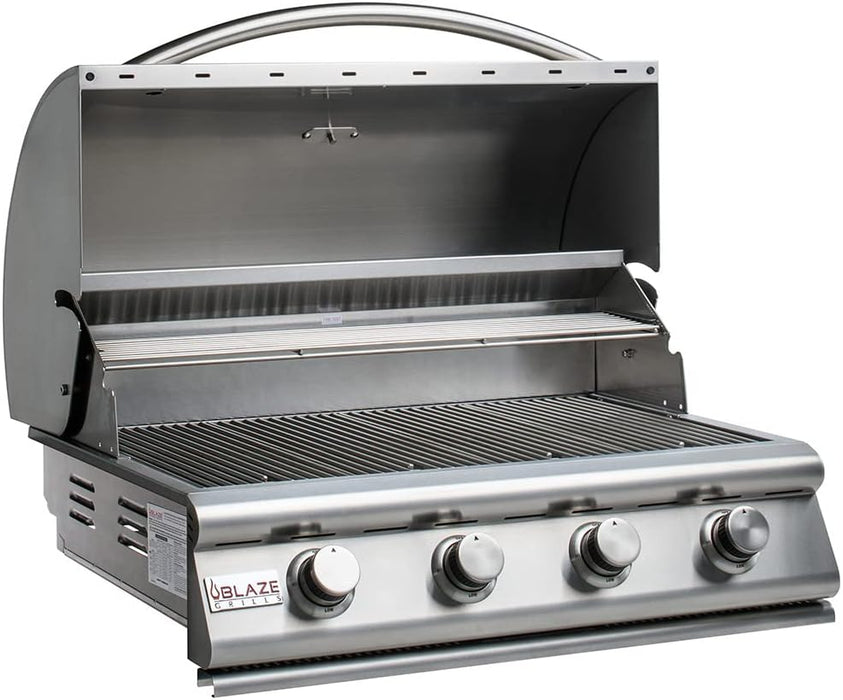 Blaze Prelude LBM 32-Inch 4-Burner Built-In Grill - BLZ-4LBM