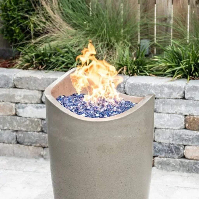 American Fyre Designs Wave Gas Fire Urn with Access Door