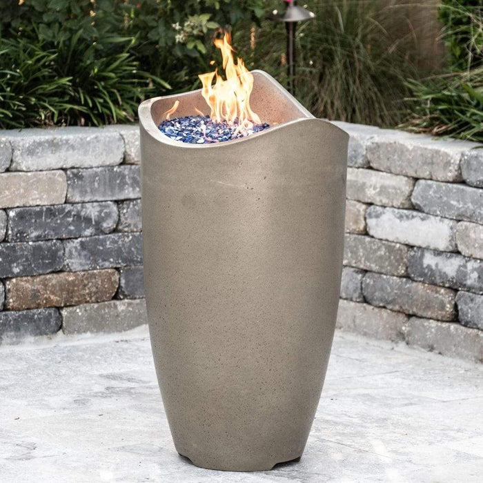 American Fyre Designs Wave Gas Fire Urn with Access Door