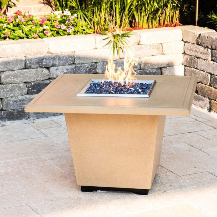 American Fyre Designs 36" Cosmopolitan Square Gas Fire Table