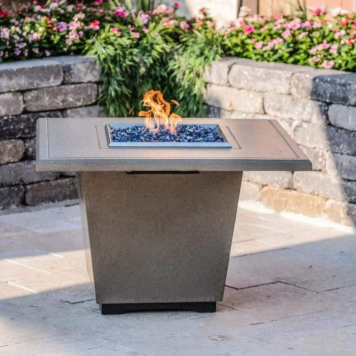 American Fyre Designs 36" Cosmopolitan Square Gas Fire Table