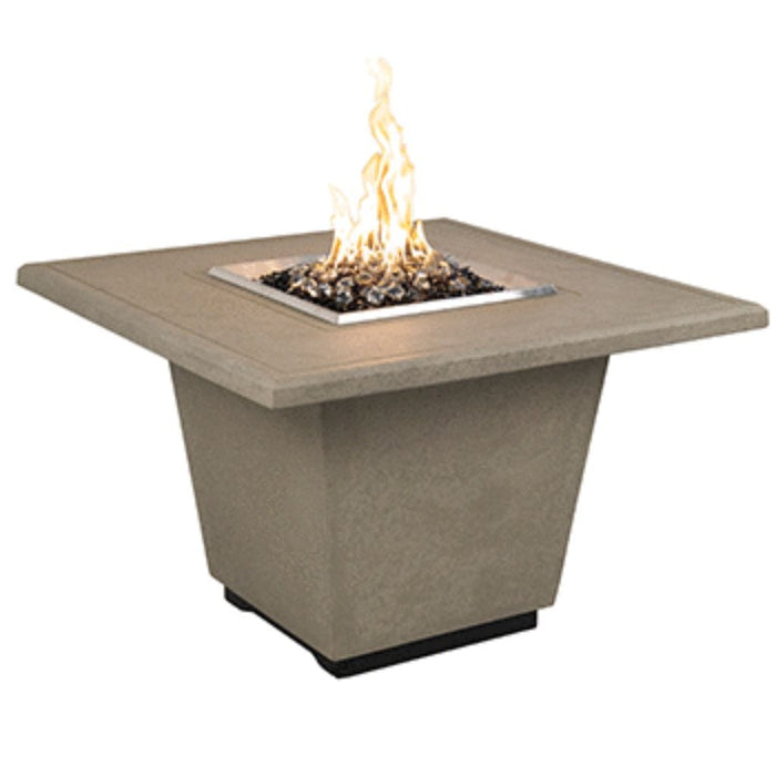 American Fyre Designs 36" Cosmopolitan Square Gas Fire Table