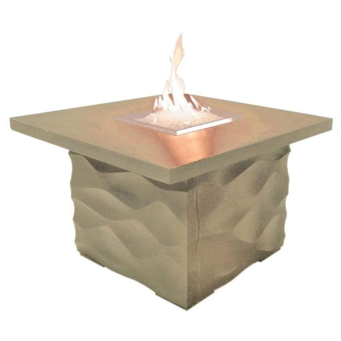 American Fyre Designs Voro Square Gas Fire Table