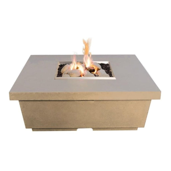 American Fyre Designs Contempo Square Gas Firetable