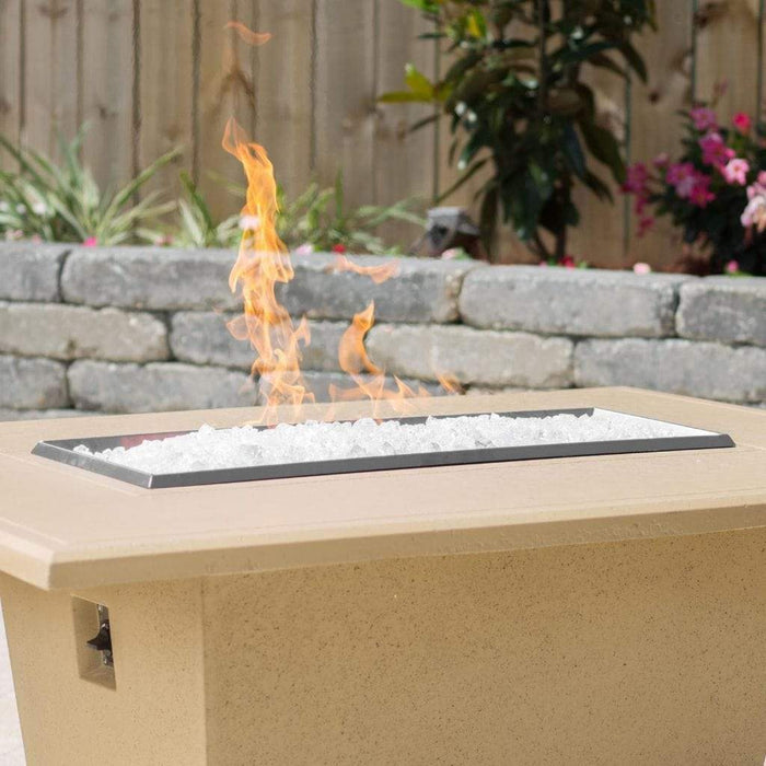 American Fyre Designs 54" Cosmopolitan Rectangle Gas Fire Table