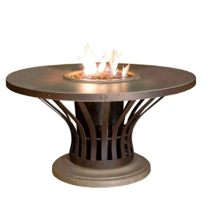 American Fyre Designs 54" Fiesta Dining Gas Fire Table