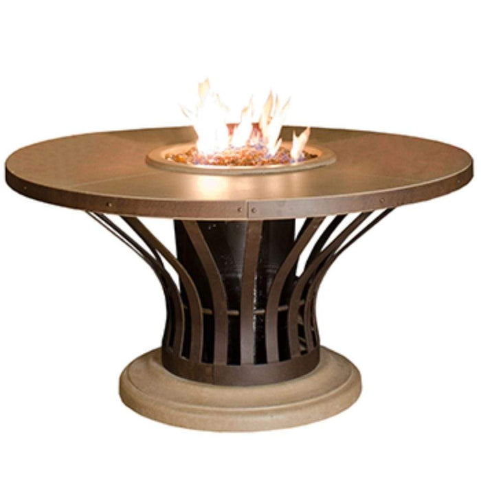 American Fyre Designs 54" Fiesta Dining Gas Fire Table