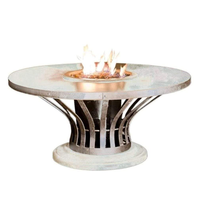 American Fyre Designs 54" Fiesta Round Gas Fire Table