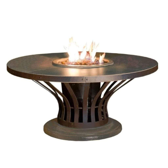 American Fyre Designs 54" Fiesta Round Gas Fire Table