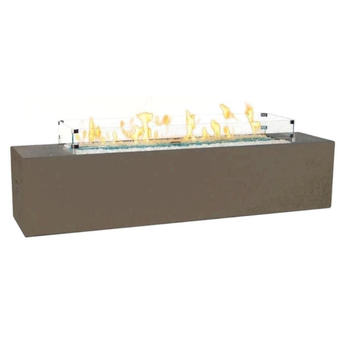 American Fyre Designs 72" Milan Low Linear Gas Fire Table