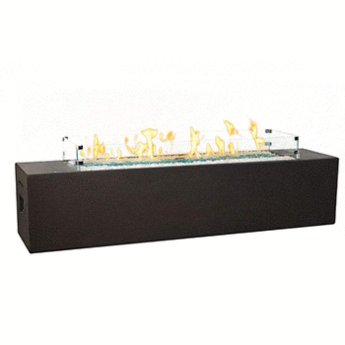 American Fyre Designs 72" Milan Low Linear Gas Fire Table