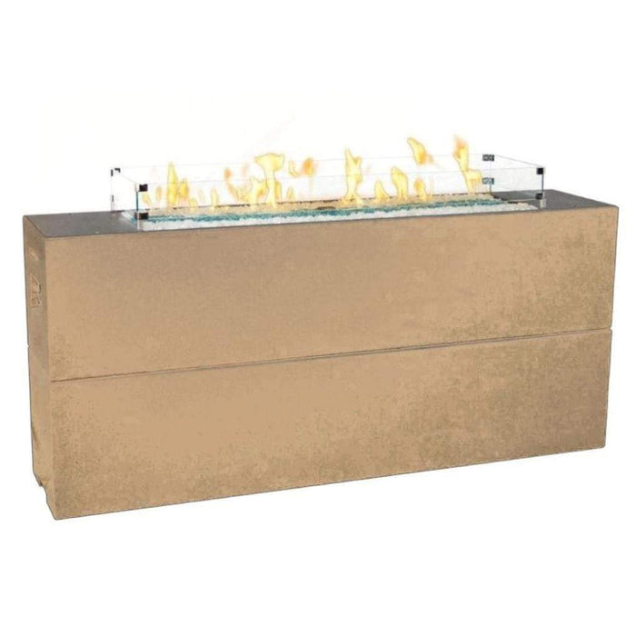 American Fyre Designs 72" Milan Tall Linear Gas Fire Table