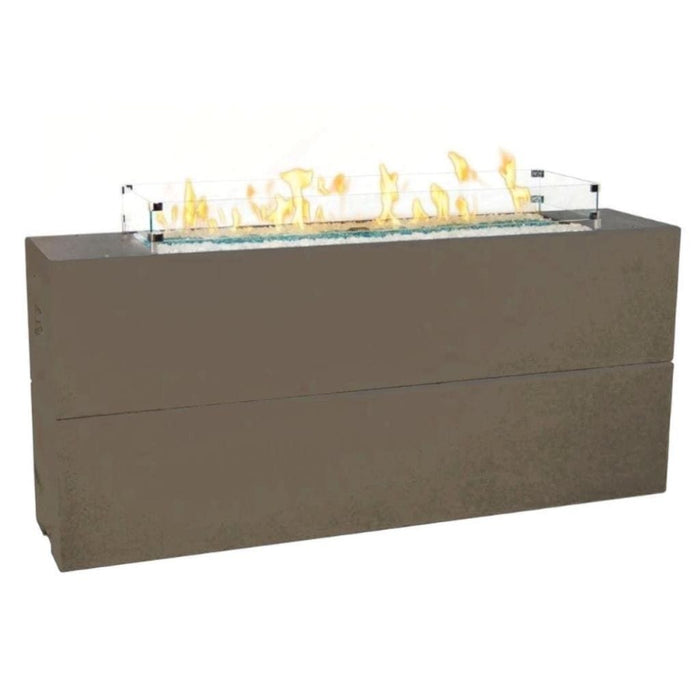 American Fyre Designs 72" Milan Tall Linear Gas Fire Table