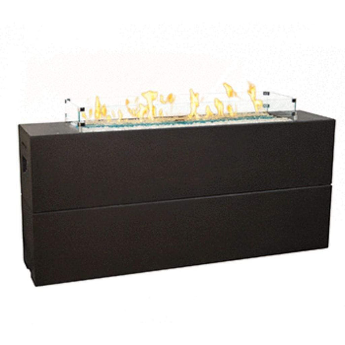 American Fyre Designs 72" Milan Tall Linear Gas Fire Table