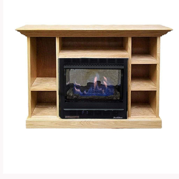 Buck Stove Model 1127 Prestige Combo - Unfinished Mantel