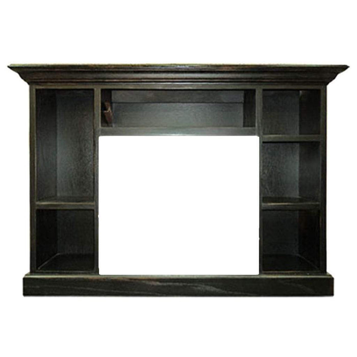 Buck Stove Model 1127 Prestige Bookcase Mantel - Black