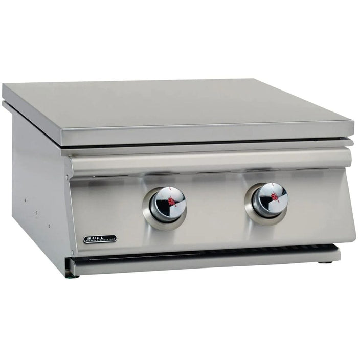 Bull Built-In Stainless Steel Gas Power Burner w/ Stainless Steel Lid - 96000