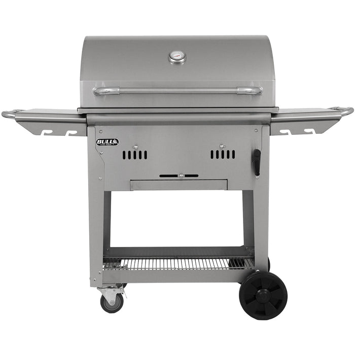 Bull Grills Premium Bison 30-Inch Freestanding Charcoal Grill - 88787+CART