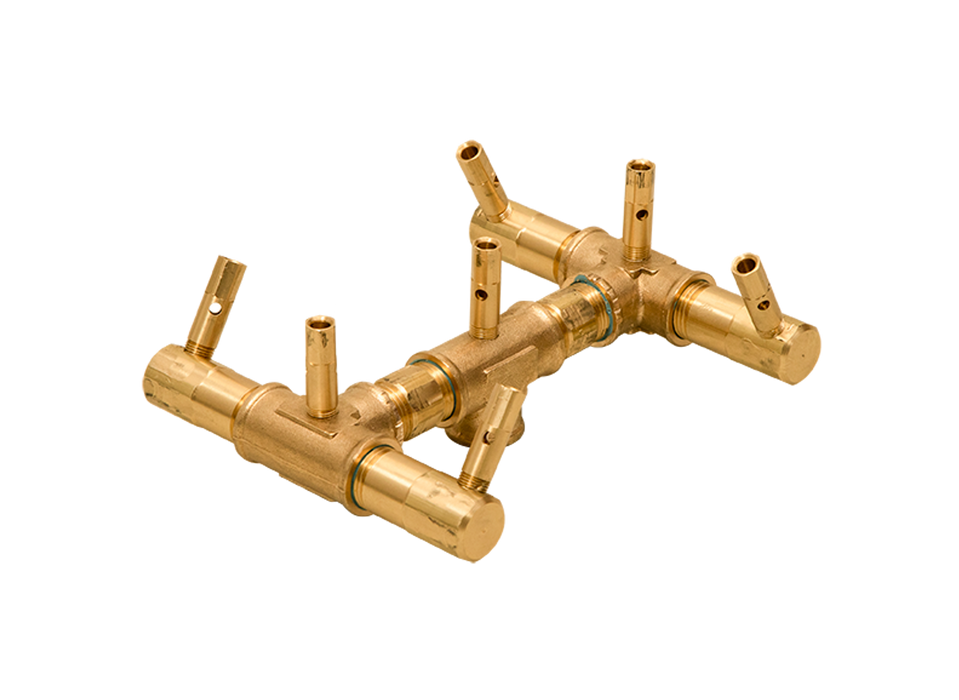 Warming Trends Original Crossfire 84K BTU Brass Burner - CFB84