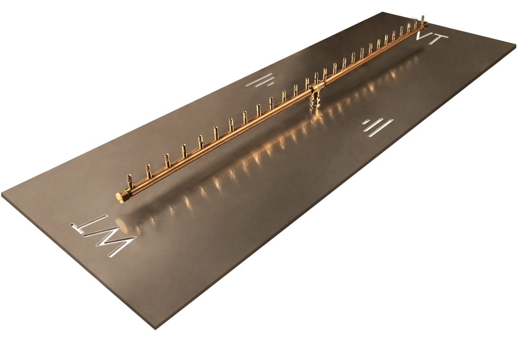 Warming Trends Linear Crossfire 270K BTU Brass Burner - CFBL270