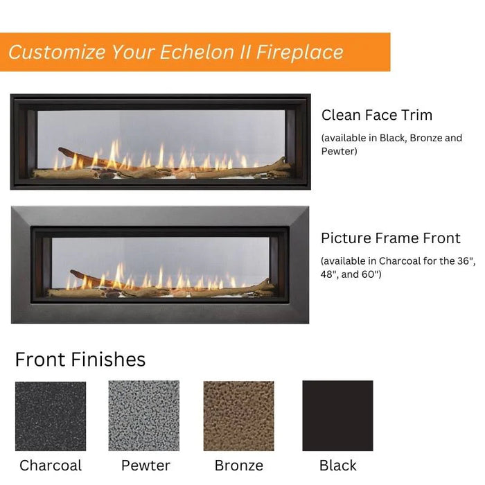 Majestic Echelon II 48-Inch Direct Vent Gas Fireplace