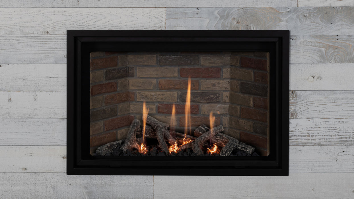 Montigo DelRay 34-Inch Full Load Square Direct Vent Gas Fireplace