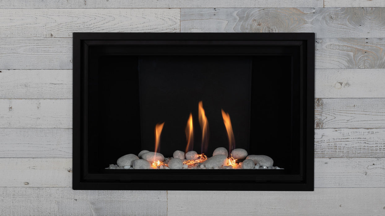 Montigo DelRay 34-Inch Full Load Square Direct Vent Gas Fireplace