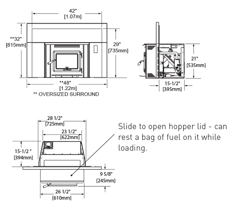 True North TN40 Pellet Insert