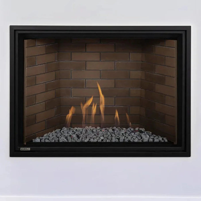 Montigo DelRay 38-Inch Full Load Square Direct Vent Gas Fireplace