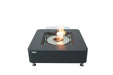 Elementi Perth ECG02 Slate Black Ethanol Fire Pit Table