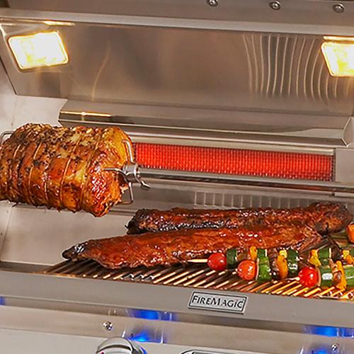 Fire Magic Echelon Diamond 30-Inch Built-In Grill W/ Analog Thermometer - E660I