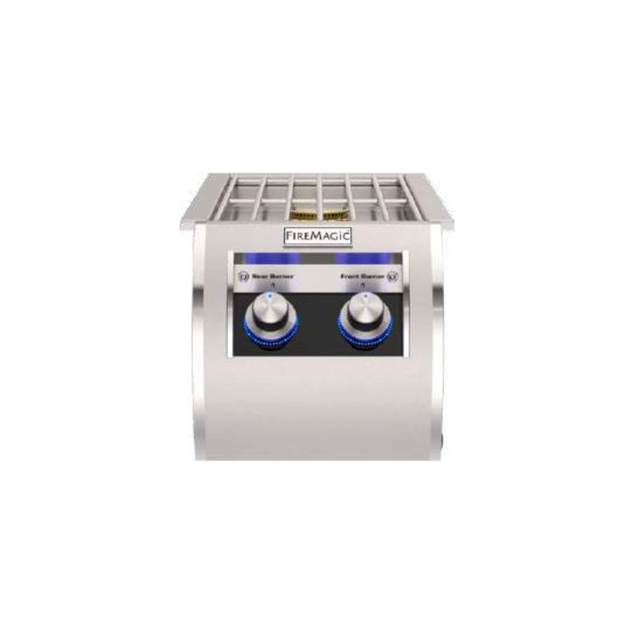 Fire Magic Echelon Diamond 12" Built-In Gas Double Side Burner - 32816