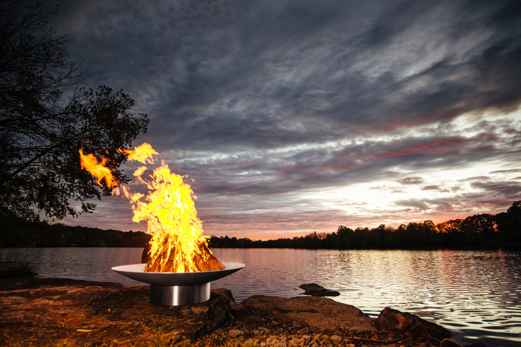 Fire Pit Art - Bella Vita 34" Steel Fire Pit