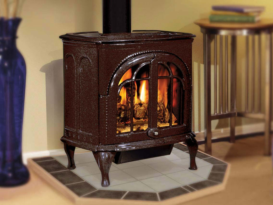 Iron Strike Serefina Cast Iron Freestanding Direct Vent Gas Stove