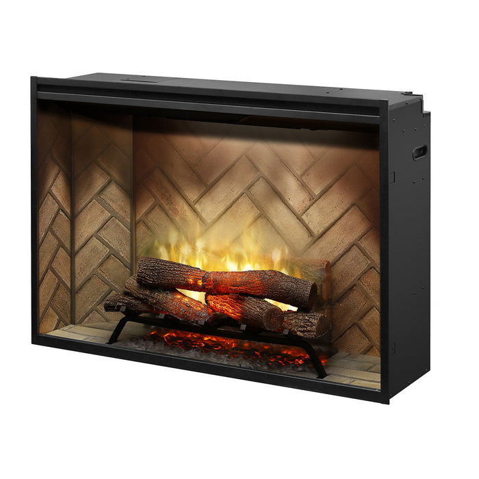 Dimplex Revillusion 42 Inch Built-In Electric Firebox Weathered Concrete 500002411