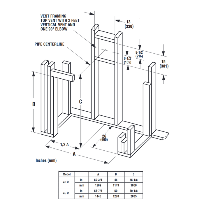 Superior DRT6340 40-Inch Direct Vent Gas Fireplace