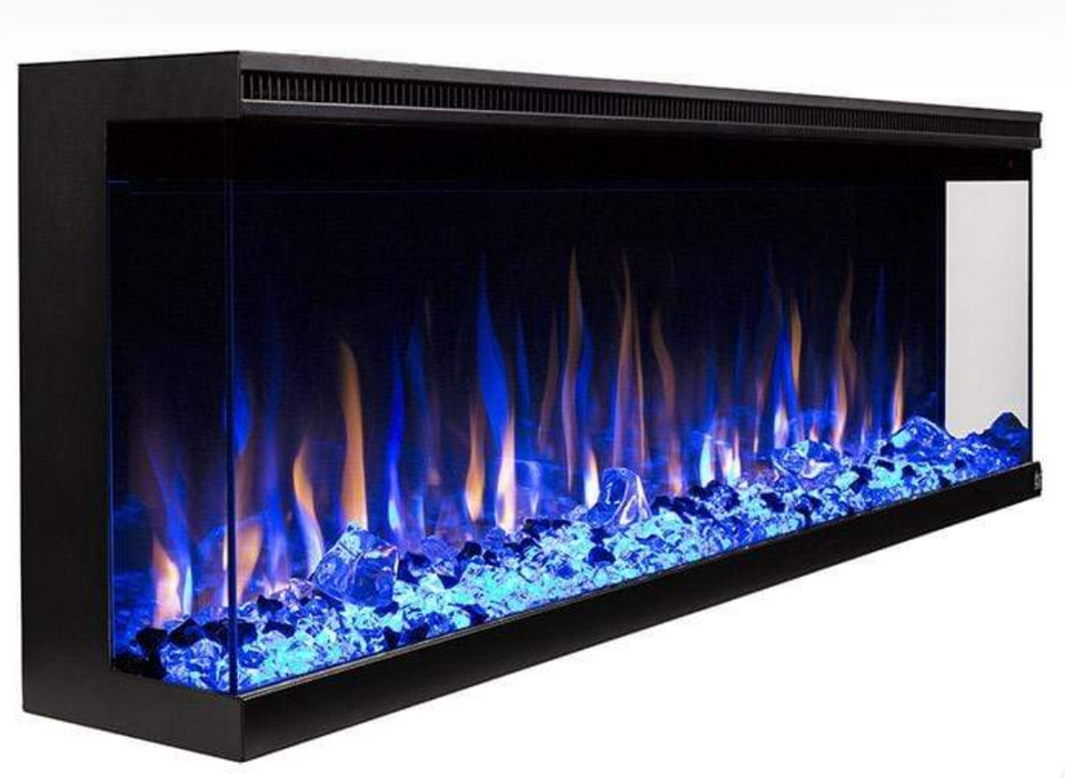 Touchstone - Sideline Infinity 3 Sided 60 Inch WiFi Enabled Smart Recessed Electric Fireplace 80046 (Alexa/Google Compatible)