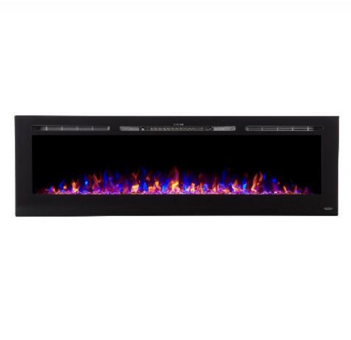 Touchstone - Sideline 72 80015 72 Inch Recessed Electric Fireplace