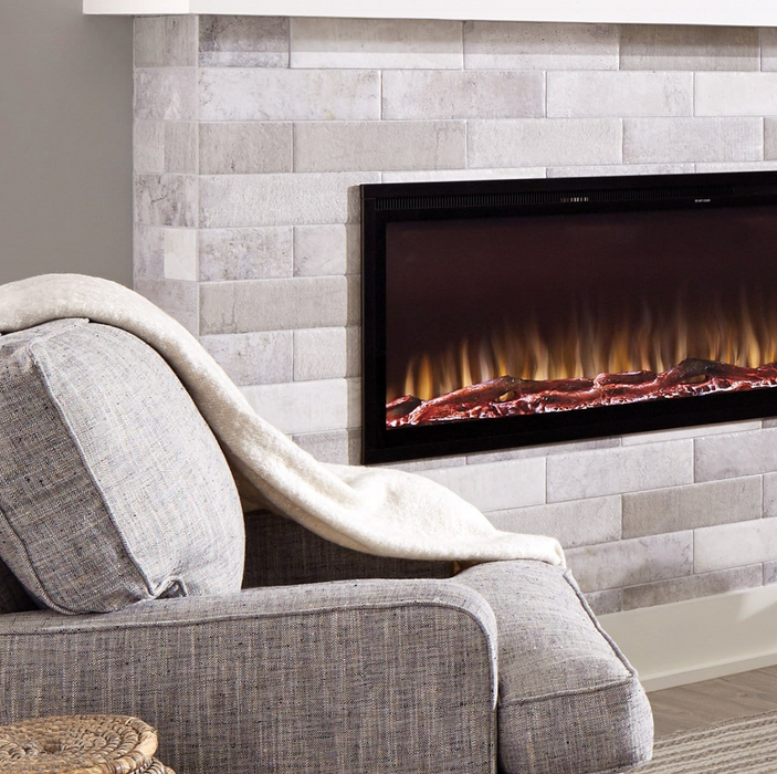 Touchstone -  Sideline Elite Smart 80052 Forte 40 Inch WiFi-Enabled Recessed Electric Fireplace (Alexa/Google Compatible)