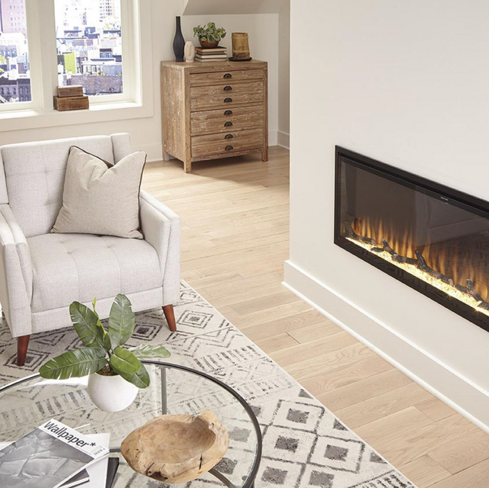 Touchstone -  Sideline Elite Smart 80042 42 Inch WiFi-Enabled Recessed Electric Fireplace (Alexa/Google Compatible)