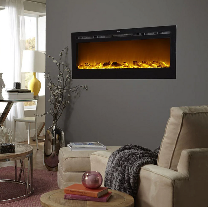 Touchstone - Sideline 50 80004 50 Inch Recessed Electric Fireplace