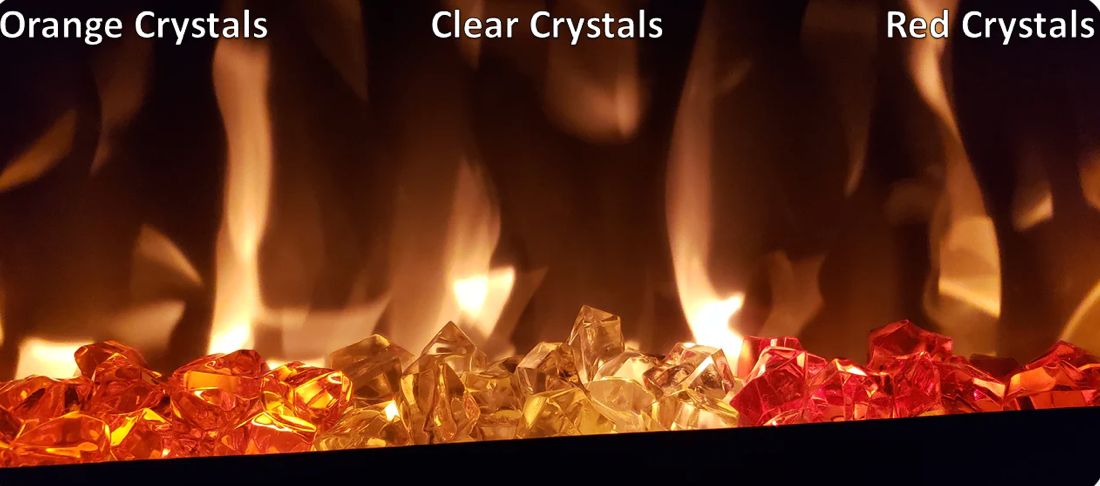 Touchstone - Red Fireplace Crystals