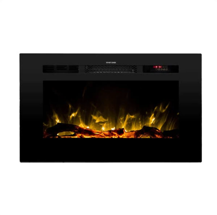 Touchstone - Sideline 28 80028 28 Inch Recessed Electric Fireplace