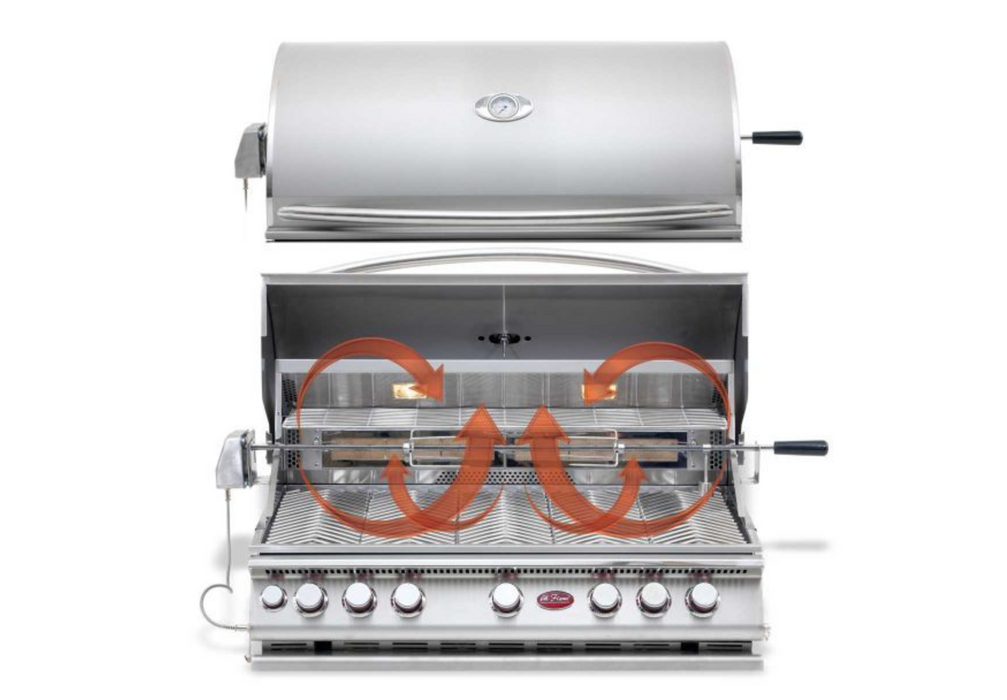 Cal Flame - Convection Series Built In 5 Burner 40" Grill